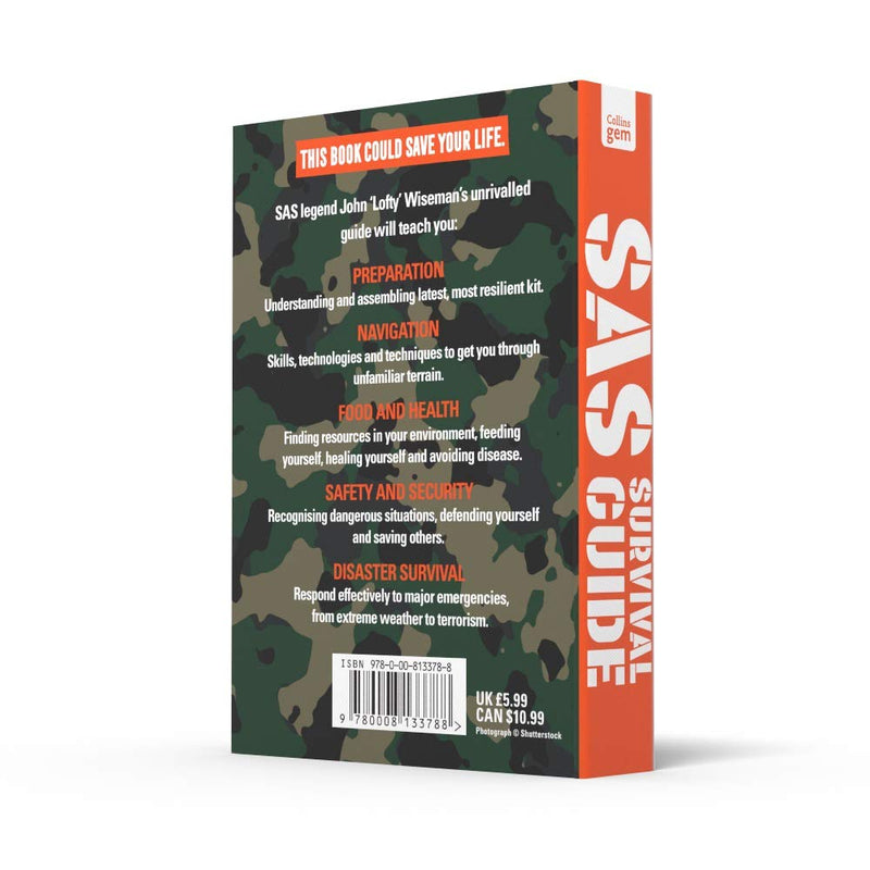 Load image into Gallery viewer, SAS Survival Guide: How to Survive in the Wild, on Land or Sea (Collins Gem) Paperback – International Edition, 29 Nov. 2018
