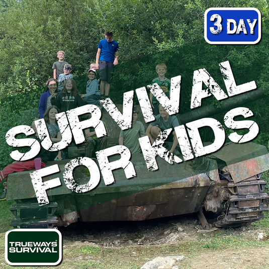 3 DAY WOODLAND SURVIVAL FOR KIDS