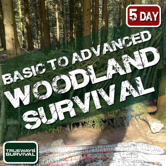5 DAY BASIC TO ADVANCED WOODLAND SURVIVAL