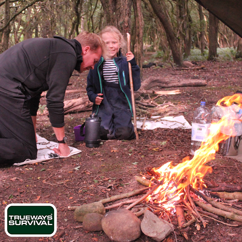 UK Woodland Survival Courses for Children