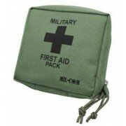 Mil-Com Military First Aid Kit - Olive Green